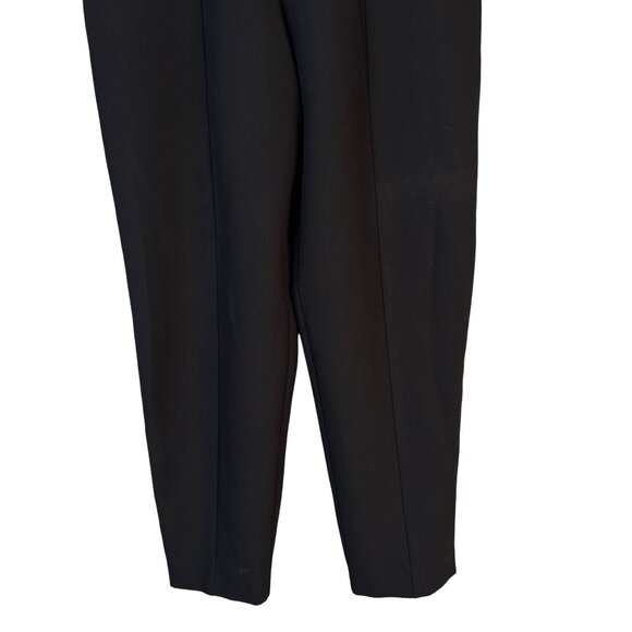 NWT ZARA Medium Black Trousers Polyester & Viscose - Picture 9 of 15